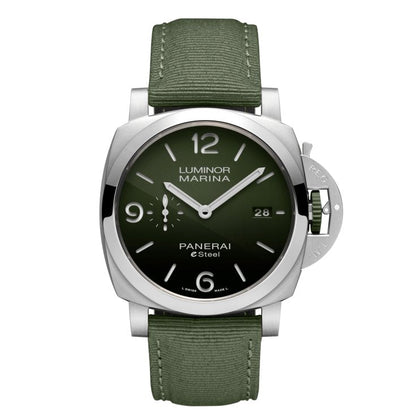 PANERAI パネライ ルミノールマリーナ ESteel ヴェルデ ズメラルド PAM01356 - 浦山時計店