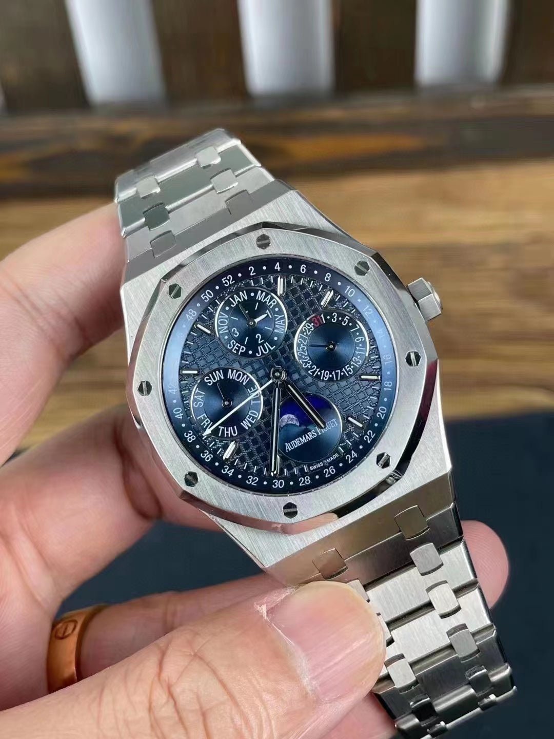 オーデマピゲ ロイヤルオーク パーペチュアルカレンダー Ref.26574ST.OO.1220ST.02 - 浦山時計店