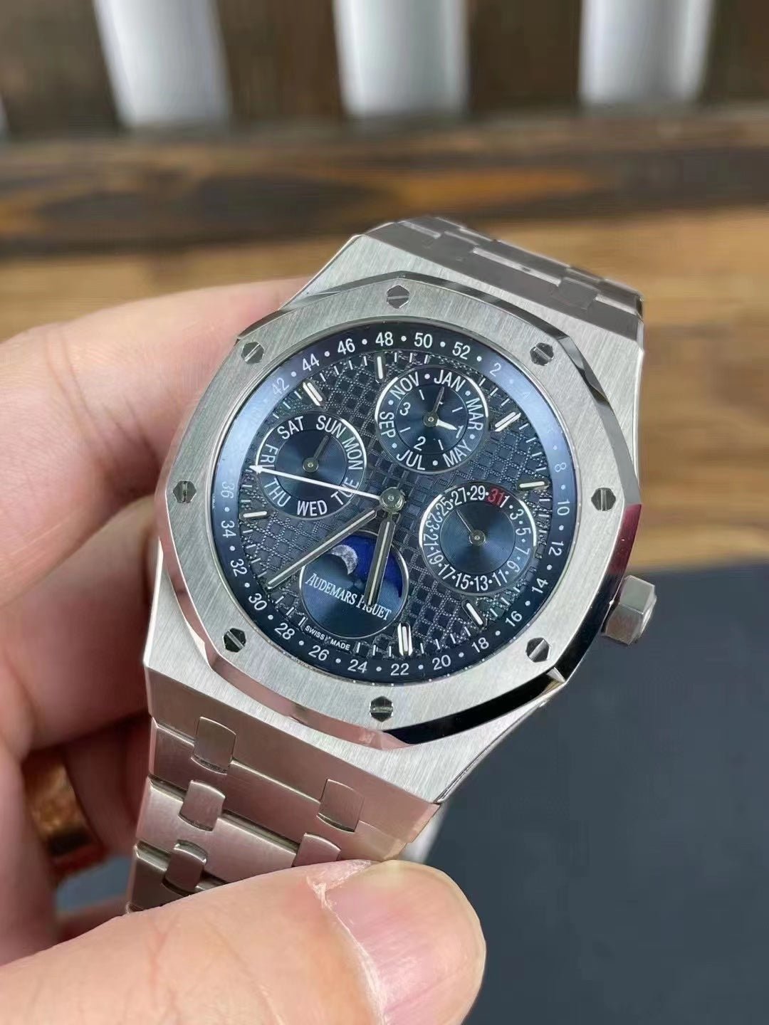 オーデマピゲ ロイヤルオーク パーペチュアルカレンダー Ref.26574ST.OO.1220ST.02 - 浦山時計店