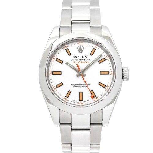 ロレックス ミルガウス ランダム ホワイト ROLEX MILGAUSS 116400 - 浦山時計店