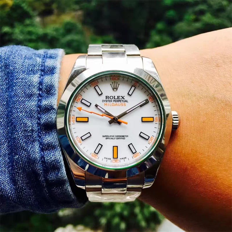 ロレックス ミルガウス ランダム ホワイト ROLEX MILGAUSS 116400 - 浦山時計店